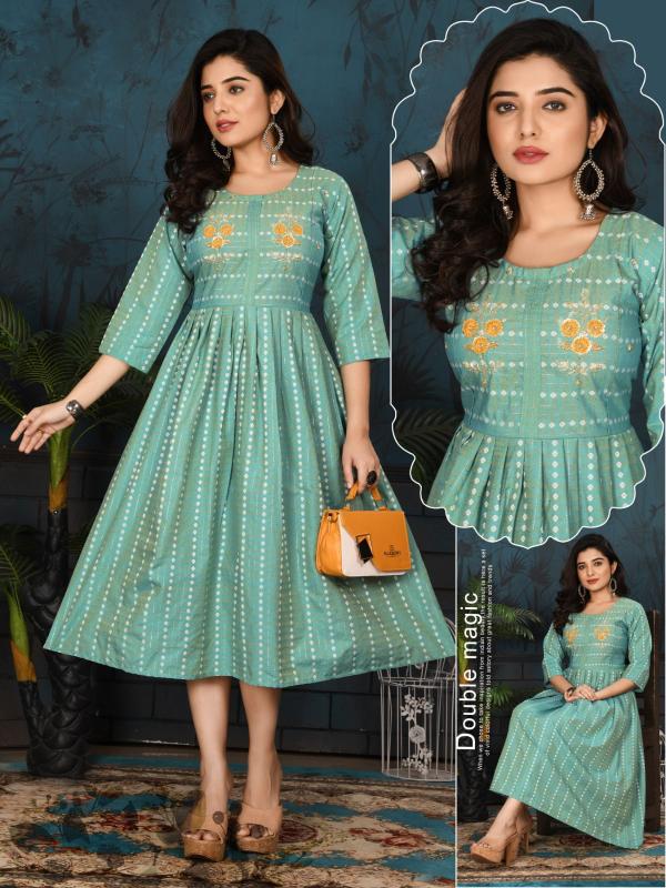 Z Plus Style Fancy Cotton Anarkali Kurti Collection